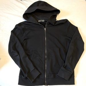 Blanc & noir terry boxing hoodie